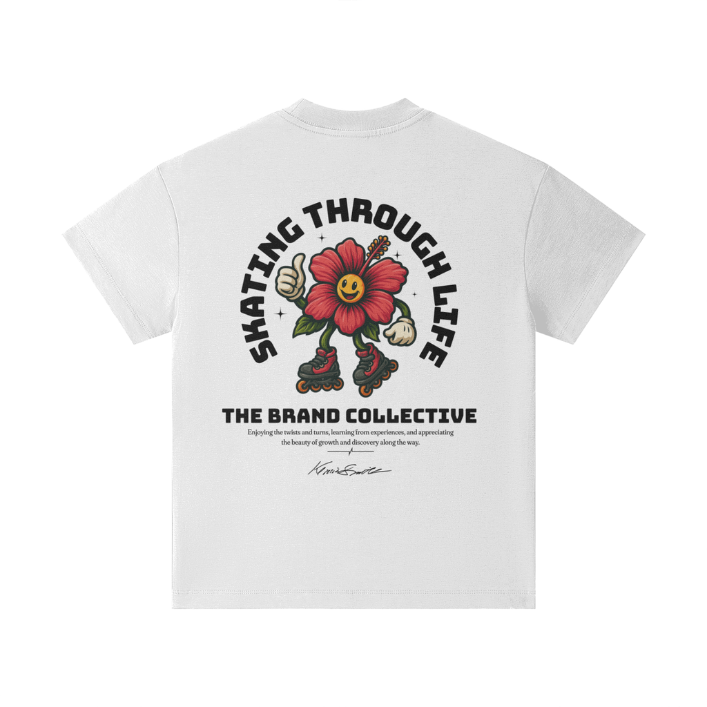 I Am x Kennis Skate Kids' T-shirt White