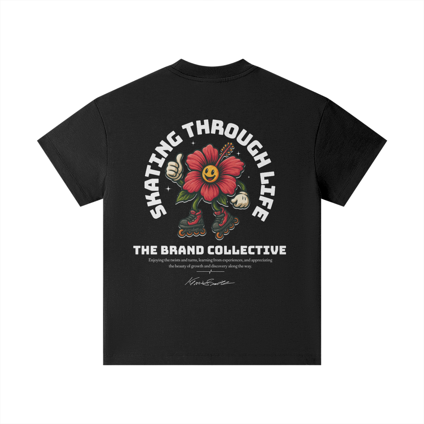 I AM x Kennis Skates Kids' T-shirt Black