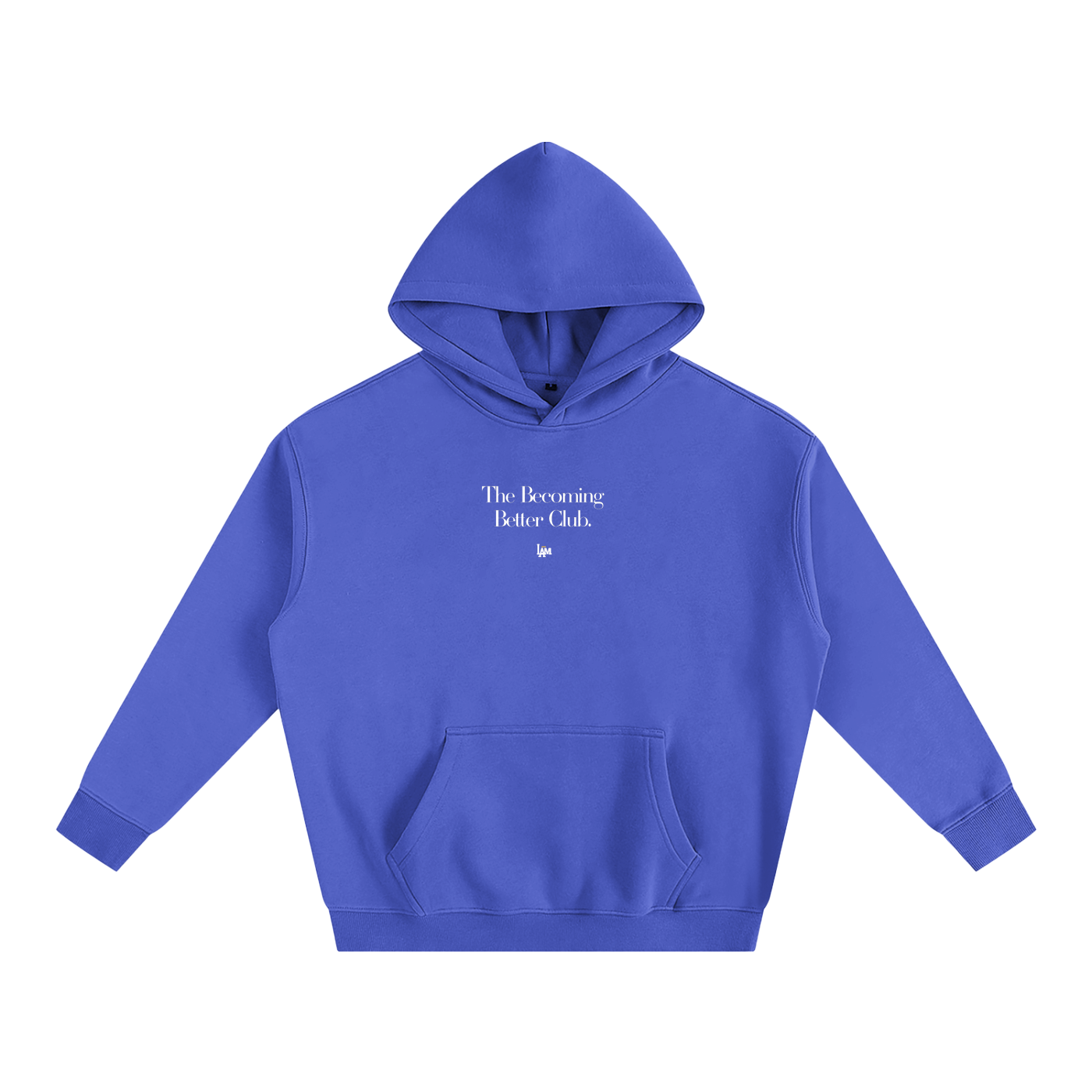 I Am Becoming Better Club Oversize Fleeced Hoodie