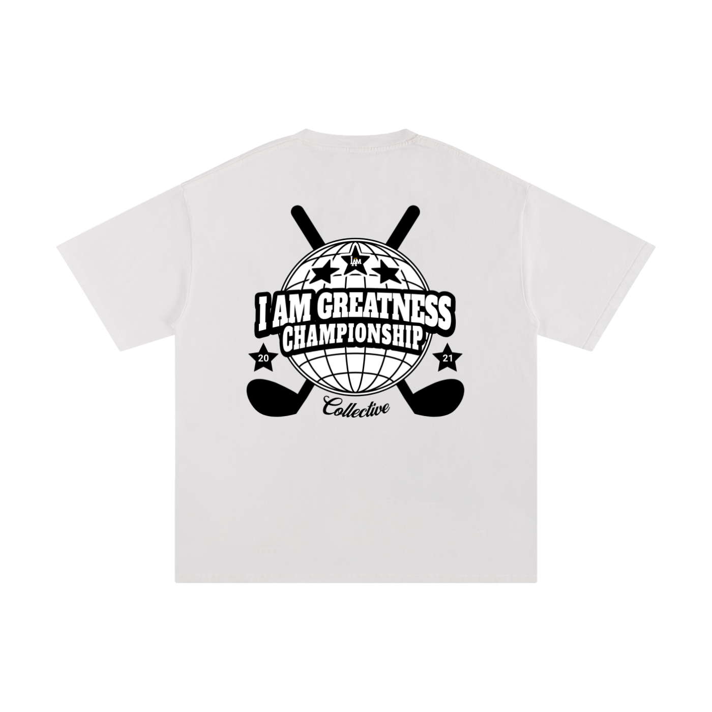 I AM GREATNESS GOLF T-shirt