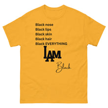 Load image into Gallery viewer, I AM BLACK EVERYTHING TEE
